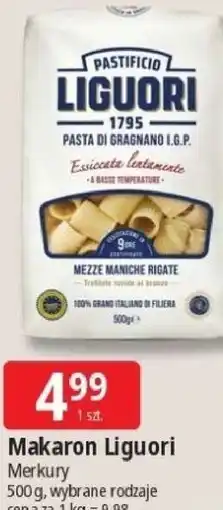 E.Leclerc Makaron Liguori Merkury 500 g, wybrane rodzaje oferta