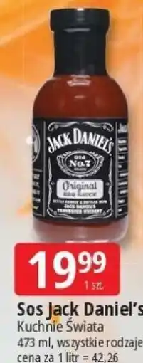 E.Leclerc Sos Jack Daniel's Kuchnie Świata 473 ml, wszystkie rodzaje oferta