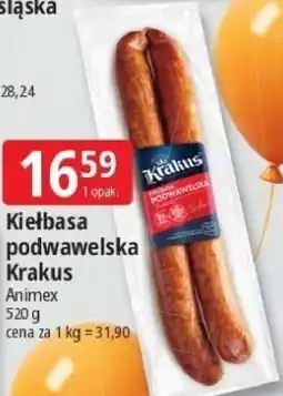 E.Leclerc Kiełbasa podwawelska Krakus oferta