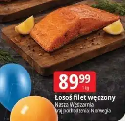 E.Leclerc Łosoś filet wędzony Nasza Wędzarnia oferta