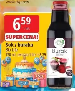 E.Leclerc Sok z buraka Bio Life oferta