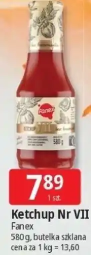 E.Leclerc Ketchup Nr VII Fanex 580 g, butelka szklana oferta