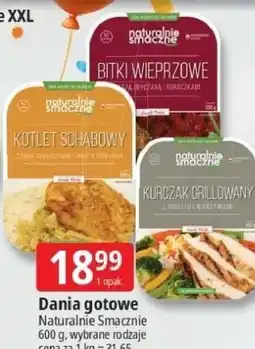 E.Leclerc Dania gotowe Naturalnie Smacznie 600 g, wybrane rodzaje oferta
