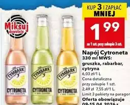 Lewiatan Napój Cytroneta 330 ml mws: gruszka, rabarbar, cytryna oferta