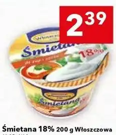 Lewiatan Śmietana 18% 200 g Włoszczowa oferta