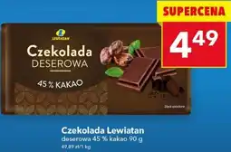Lewiatan Czekolada Lewiatan deserowa 45% kakao oferta