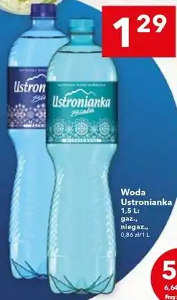 Lewiatan Woda Ustronianka 1,5 L: gaz., niegaz oferta