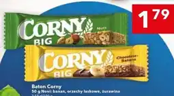 Lewiatan Baton Corny 50 g Novi: banan, orzechy laskowe, żurawina oferta