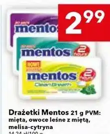 Lewiatan Drażetki Mentos 21 g PVM: mięta, owoce leśne z miętą, melisa-cytryna oferta