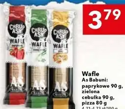 Lewiatan Wafle As Babuni: paprykowe, zielona cebulka, pizza oferta