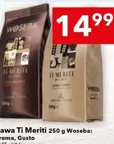 Lewiatan Kawa Ti Meriti 250 g Woseba: Crema, Gusto oferta