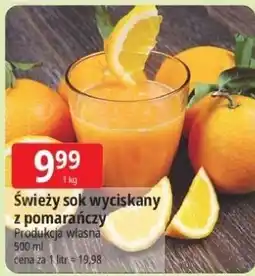 E.Leclerc Świeży sok wyciskany z pomarańczy oferta