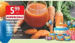 E.Leclerc Świeży sok wyciskany z marchewki oferta