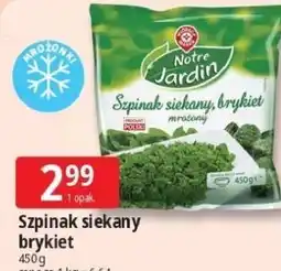 E.Leclerc Szpinak siekany brykiet Notre Jardin oferta