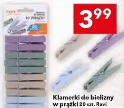 Lewiatan Klamerki do bielizny w prążki 20 szt. Ravi oferta