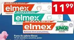 Lewiatan Pasta do zębów Elmex 75 ml: standard, sensitive, junior oferta
