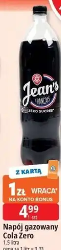 E.Leclerc Napój gazowany Cola Zero oferta