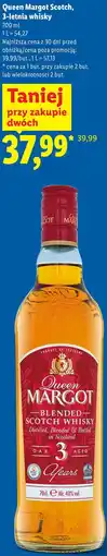 Lidl Queen Margot Scotch, 3-letnia whisky oferta