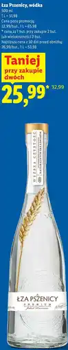 Lidl Łza Pszenicy, wódka oferta