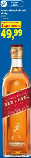 Lidl Johnnie Walker Red Label, whisky oferta