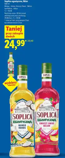 Lidl Soplica egzotyczna, likier oferta