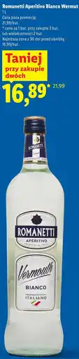 Lidl Romanetti Aperitivo Bianco Wermut oferta