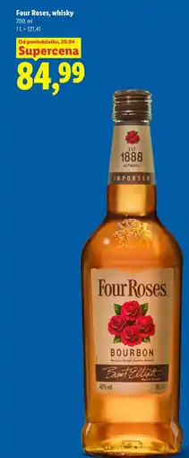 Lidl Four Roses, whisky oferta