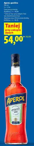 Lidl Aperol, aperitivo oferta