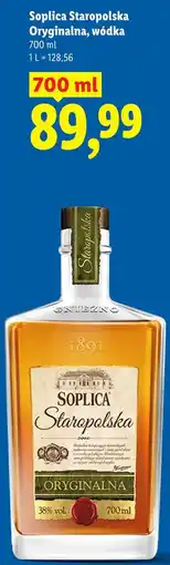 Lidl Soplica Staropolska Oryginalna, wódka oferta