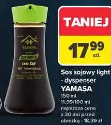 Carrefour Sos sojowy light - dyspenser YAMASA oferta