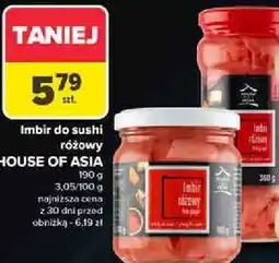 Carrefour Imbir do sushi różowy HOUSE OF ASIA oferta