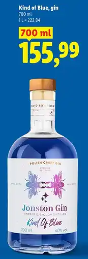Lidl Kind of Blue, gin oferta