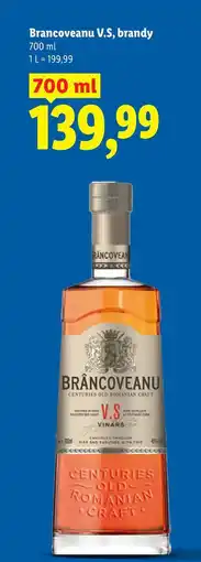 Lidl Brancoveanu V.S, brandy oferta