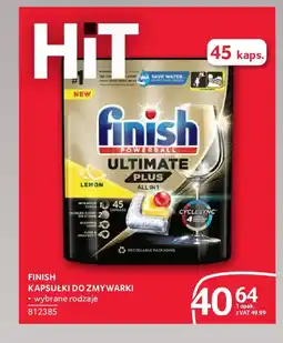 Selgros Finish kapsułki do zmywarki oferta