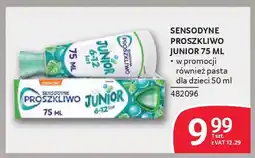 Selgros Sensodyne proszkliwo junior oferta