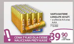 Selgros Varta baterie longlife oferta