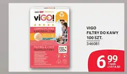 Selgros Vigo filtry do kawy oferta