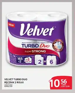 Selgros Velvet turbo duo ręcznik oferta