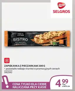 Selgros Zapiekanka z pieczarkami oferta