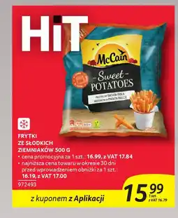 Selgros Frytki ze słodkich ziemniaków oferta