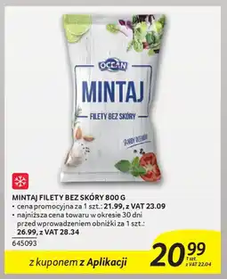 Selgros Mintaj filety bez skóry oferta
