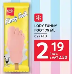 Selgros Lody funny foot oferta