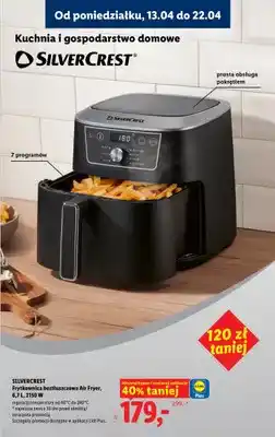 Lidl Frytkownica beztłuszczowa Air Fryer oferta