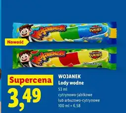 Lidl Lody wodne arbuzowo-cytrynowe oferta