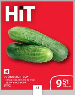 Selgros Ogórek gruntowy oferta