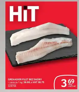 Selgros Grenadier filet bez skóry oferta