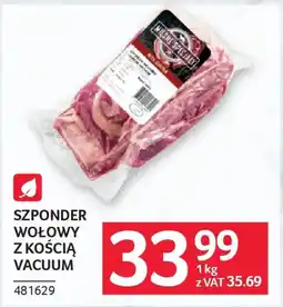Selgros Szponder wołowy z kością vacuum oferta