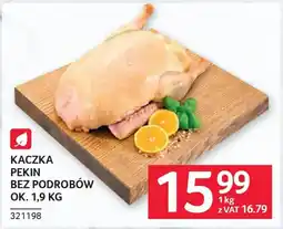 Selgros Kaczka pekin bez podrobów oferta