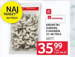Selgros Krewetki surowe, z ogonem 31-40 oferta