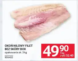 Selgros Okoń nilowy filet bez skóry box oferta
